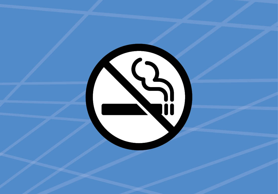 No smoking or vaping