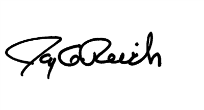 Jay Reich signature