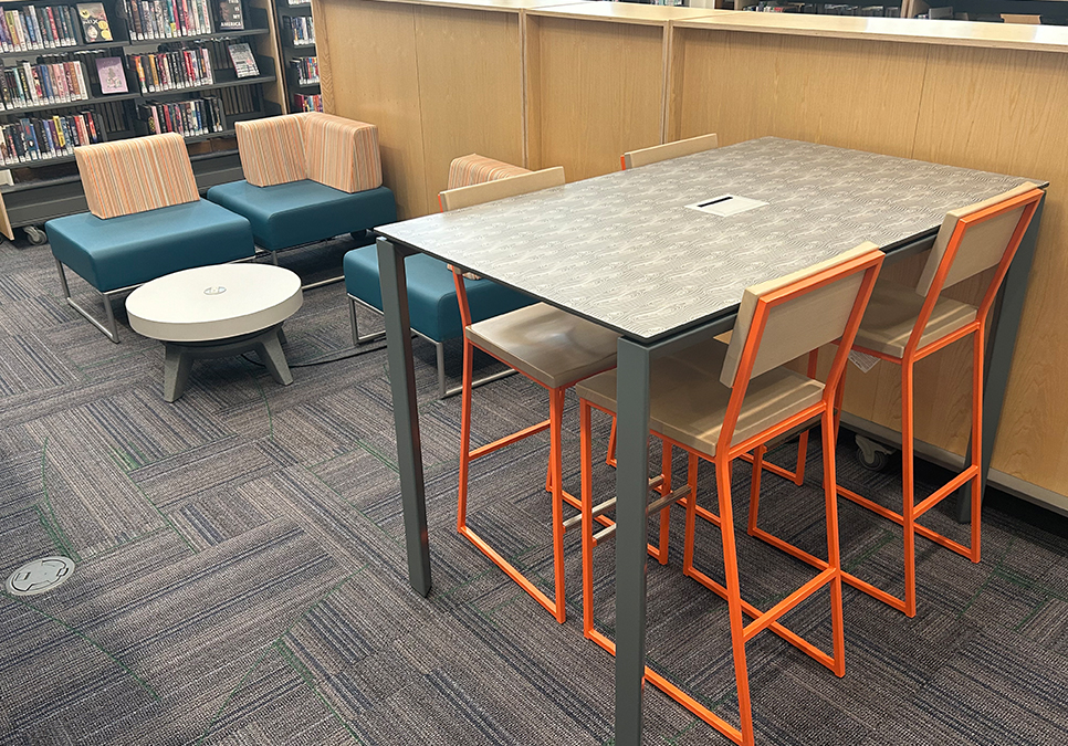 Teen's area at Green Lake Branch