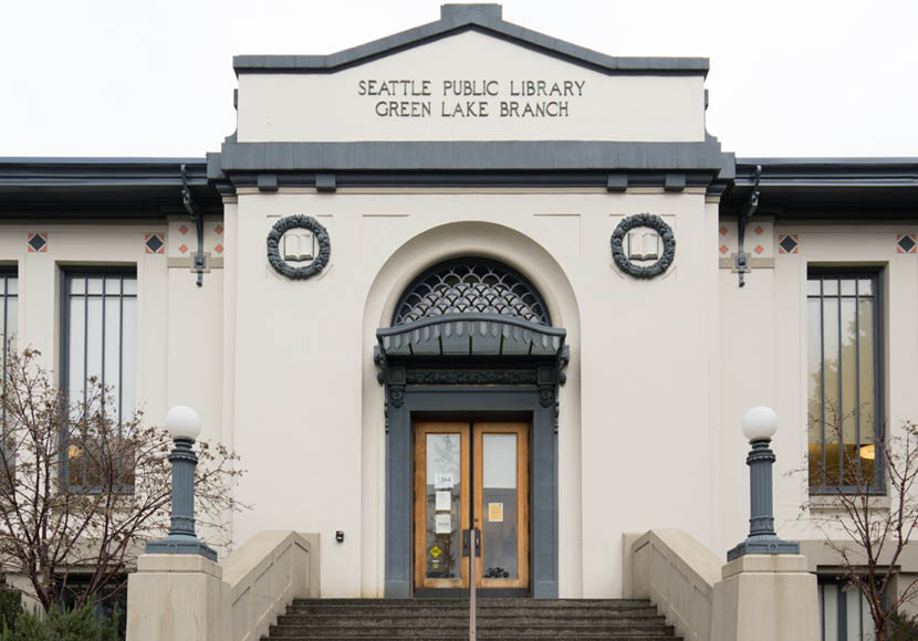  Exterior view of the Green Lake Branch