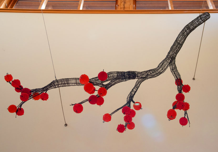 Artwork depicting a branch