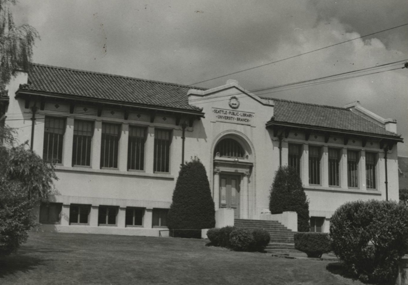 Exterior of University Branch